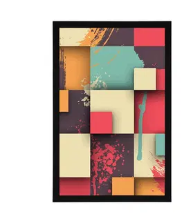 Abstraktní a vzorované Plakát abstraktní textura