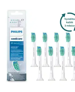 Elektrické zubní kartáčky Philips Sonicare ProResults standardní náhradní hlavice HX6018/07, 8 ks