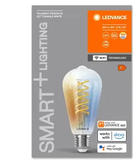 LED žárovky OSRAM LEDVANCE SMART+ WiFi Filament Edison Tunable White E27 4058075777996