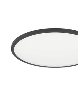 Svítidla Eglo Eglo 900761-LED Stmívatelné stropní svítidlo SARSINA-Z 33,5W/230V pr.45 cm černá 