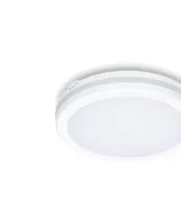 Svítidla  LED Koupelnové stropní svítidlo se senzorem LED/12W/230V pr. 20 cm bílá + DO 