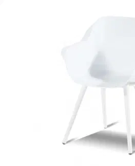 Zahradní židle a křesla Hartman Sophie Studio Zahradní Jídelní Židle s područkami - bílá