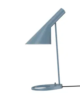 Stolní lampy Louis Poulsen Designová stolní lampa Louis Poulsen AJ modrošedá