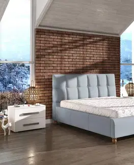 Designové postele Confy Designová postel Layne 160 x 200 - různé barvy