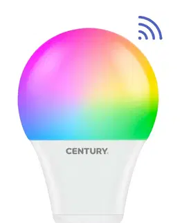 LED žárovky CENTURY LED HRUŠKA ARIA SMART 14W E27 RGB/2700-6500K 220d Tuya WiFi