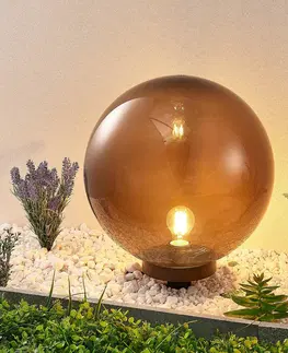 Venkovní dekorativní svítidla Lindby Lindby Samini dekorační světelná koule, Ø 40 cm