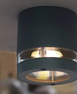 Venkovní stropní osvětlení LUTEC Venkovní stropní svítidlo Focus antracit