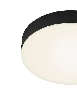 LED stropní svítidla BRILONER LED stropní svítidlo, pr. 21,2 cm, 16 W, černá BRI 7065-015