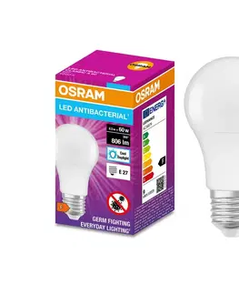 LED osvětlení Osram LED Antibakteriální žárovka A60 E27/8,5W/230V 6500K - Osram 