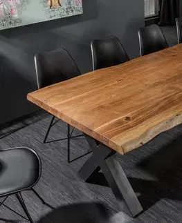 Jídelní stoly LuxD Luxusní jídelní stůl Massive X 200 cm akácie honey