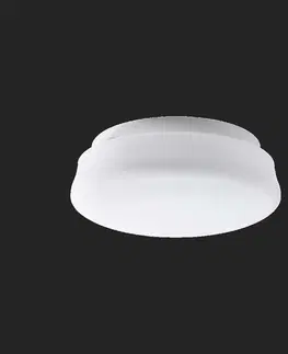 Klasická nástěnná svítidla OSMONT 55222 RANA stropní/nástěnné skleněné svítidlo bílá IP44 2x60W E27