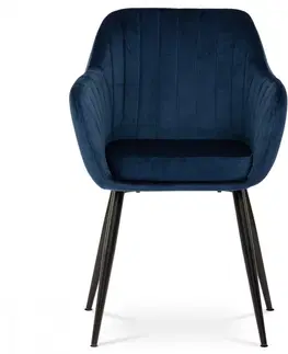 Židle Jídelní židle PIKA Autronic Modrá