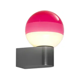 Nástěnná svítidla Marset Nástěnné svítidlo LED MARSET Dipping Light A1, růžová/šedá