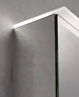 Koupelnová zrcadla GEBERIT Option Zrcadlová skříňka s osvětlením, 900x700x172 mm 500.594.00.1
