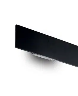 Nástěnná svítidla Ideallux LED nástěnné světlo Zig Zag černá, šířka 29 cm