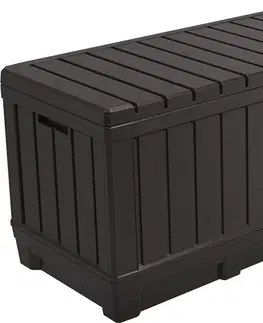 Úložné boxy ArtRoja KENTWOOD BOX 350L hnědý