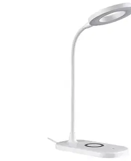 Lampy Rabalux Rabalux 74014 - LED Stmívatelná dotyková stolní lampa HARDIN LED/5W/5V bílá 