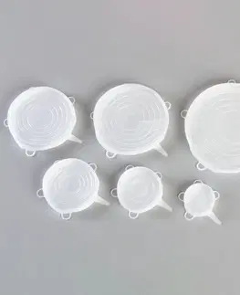 Skladování potravin 6 silikonových krytů