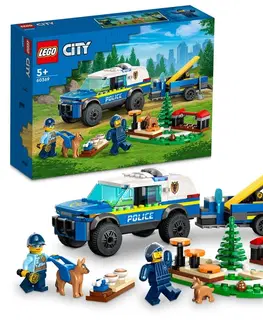 Hračky LEGO LEGO - City 60369 Mobilní cvičiště pro policejní psy