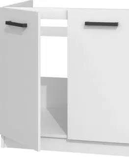 Kuchyňské dolní skříňky TP Living Kuchyňská skříňka pod dřez Melo 80 cm bílá