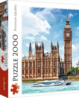 Hračky puzzle TREFL - Puzzle 2000 - Big Ben, Londýn, Anglie