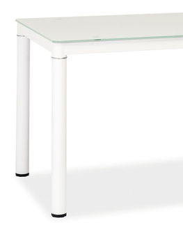 Jídelní stoly Jídelní stůl BOVEC 70x110 cm, bílá