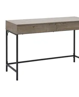 Psací stoly Psací Stůl Cara 120x50 Cm Dekor Ořech