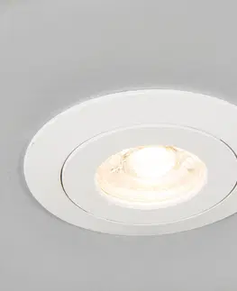 Podhledove svetlo Sada 3 zapuštěných bodových světel bílá včetně LED IP44 - Relax LED