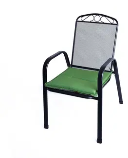 Záhradné sedáky Poduška na zahradní židli ARTOS Rojaplast Tmavě šedá