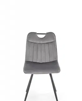 Jídelní sety Jídelní židle K521 Halmar Hořčicová
