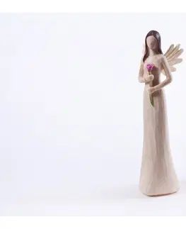 Sošky, figurky-andělé PROHOME - Anděl moderní velký 28,5cm