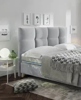 Designové postele Confy Designová postel Uriah 160 x 200  - různé barvy