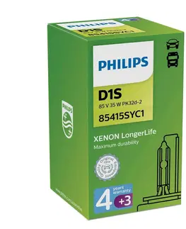 Autožárovky Philips D1S 35W PK32d-2 LongerLife 4300K Xenon 85415SYC1