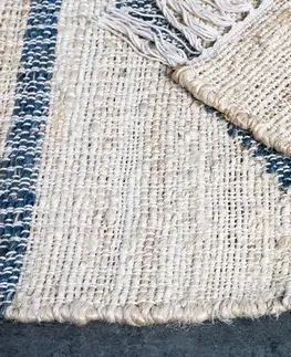 Koberce LuxD Designový koberec Sadiya 230 x 160 cm béžovo-modrý