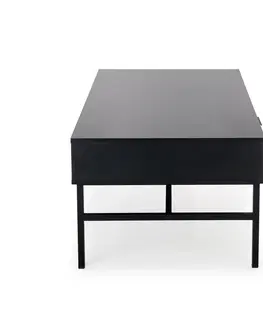 Konferenční stolky HALMAR Konferenční stolek Murano LAW-1dub artisan/černý