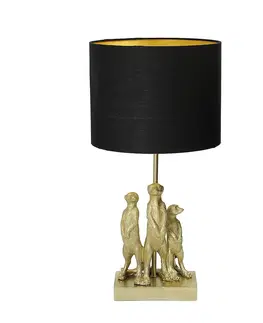 Lampy stolní Stolní lampa Meerkats 52cm