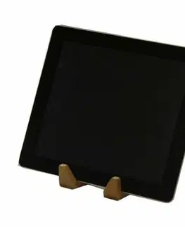 Regály a poličky Držák na tablet Compactor Bamboo z bambusového dřeva - 9 x 12 x 13 cm