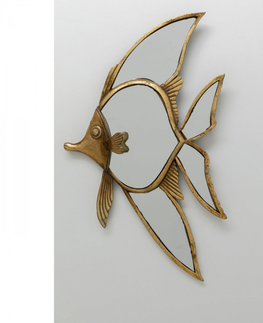 Dekorativní předměty KARE Design Dekorace na zeď Ryba se zrcadlem