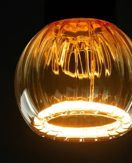 Stmívatelné LED žárovky Segula SEGULA LED floating globe G80E27 4W straight zlatá