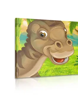 Dětské obrazy Obraz veselé dinosauři