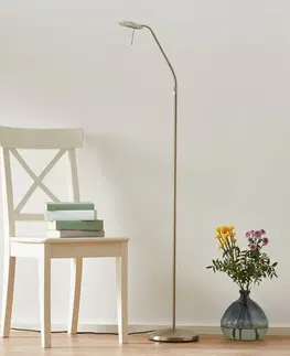Stojací lampy Steinhauer Nastavovací stojací lampa LED Zenith stmívač, ocel