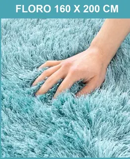 Chlupaté koberce Stylový huňatý koberec do obývacího pokoje 160 X 200 cm