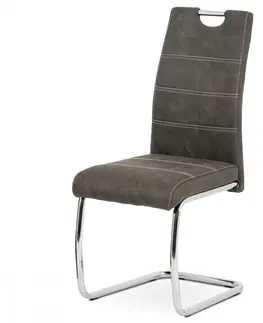 Židle Jídelní židle HC-483 Autronic Šedá