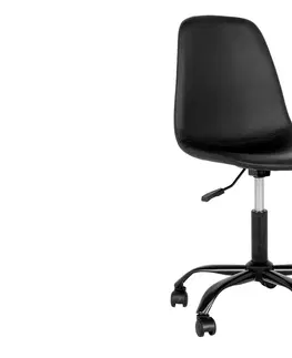 Kancelářská křesla Norddan Designová kancelářská židle Myla černá
