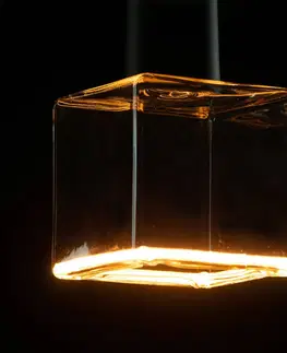 LED žárovky Segula SEGULA LED floating cube 86 E27 4,5W teplá bílá