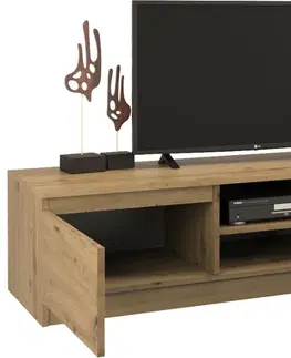 TV stolky TP Living Televizní stolek Risan 140 cm hnědý