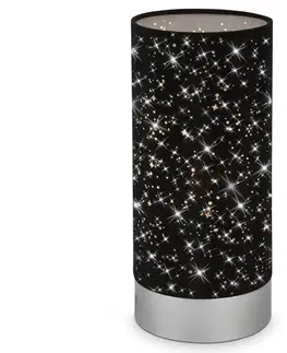 Lampy Briloner Briloner 7028-015 - Stolní lampa STARRY SKY 1xE14/25W/230V černá 