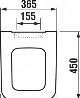 WC sedátka ALCADRAIN Jádromodul předstěnový instalační systém bez tlačítka + WC JIKA PURE + SEDÁTKO DURAPLAST AM102/1120 X PU1
