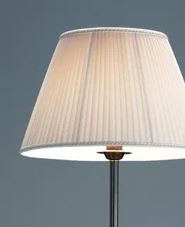 Stojací lampy Cremasco Stojací lampa Classic s textilním stínidlem