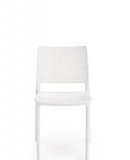 Jídelní sety Stohovatelná jídelní židle K514 Halmar Světle zelená